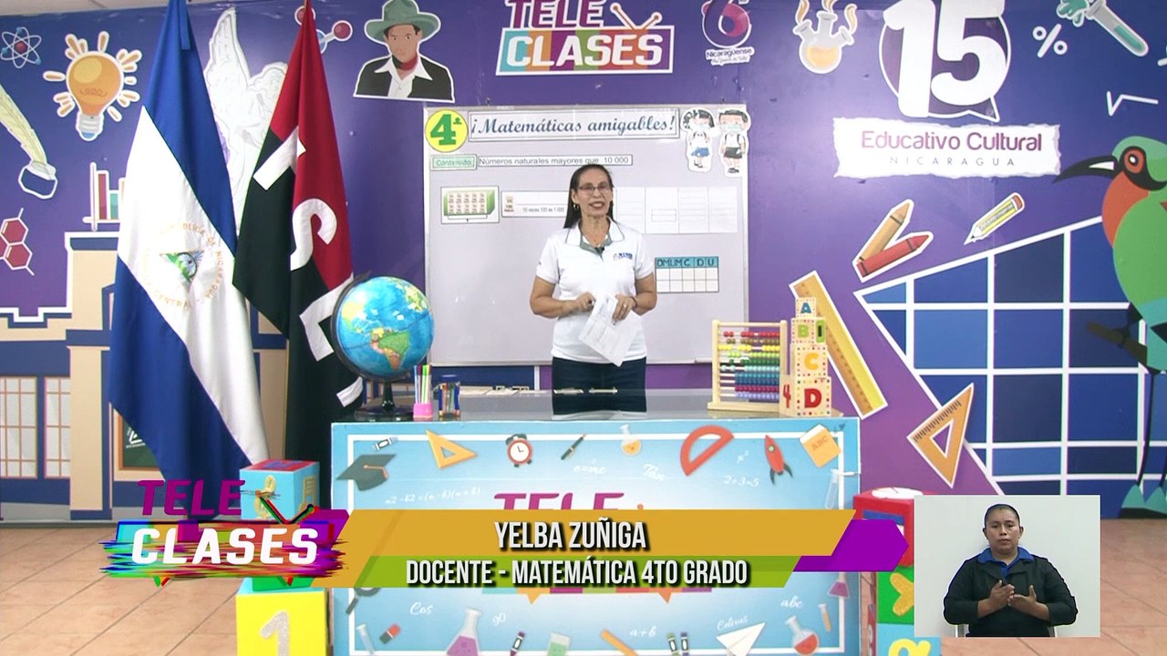 Matemática de 4to grado (4 de Febrero)