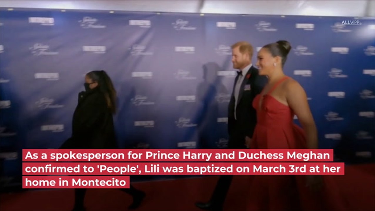 Lilibet Diana Was Baptized - THEY Were There!