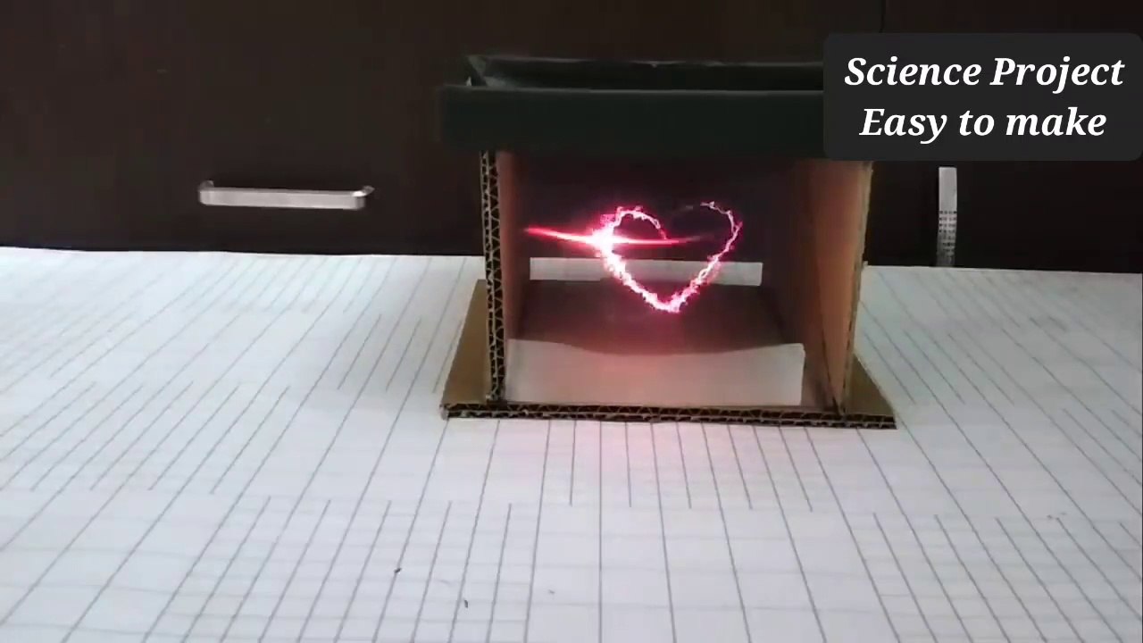 How to make 3d hologram box screen