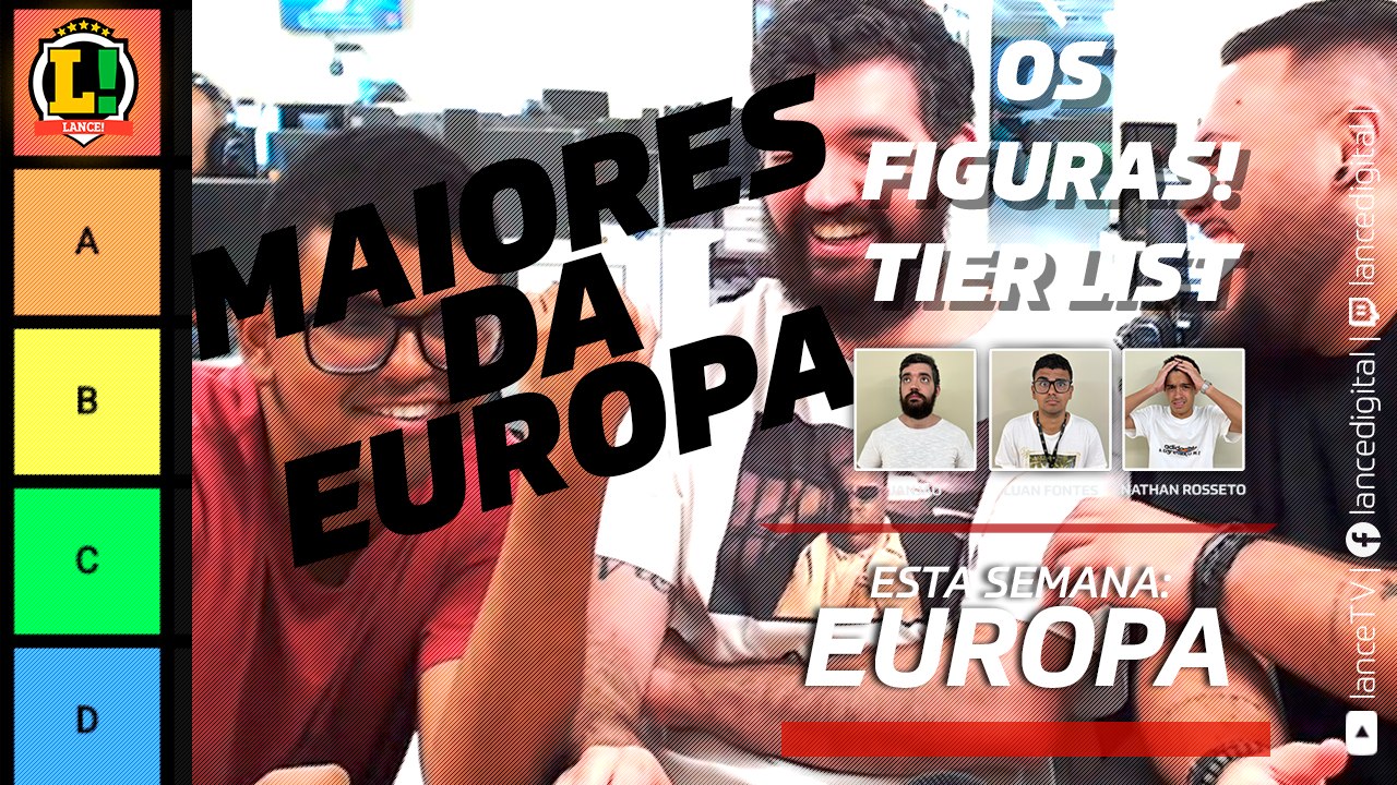Tier List dos Figuras #2 - Maiores clubes da EUROPA!!!!!!