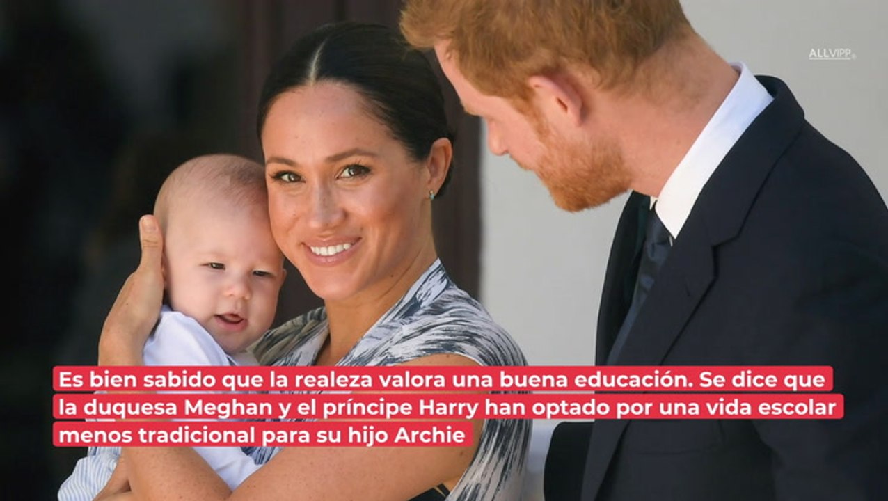 El hijo de Harry y Meghan: ¿Qué ha aprendido Archie en la guardería?