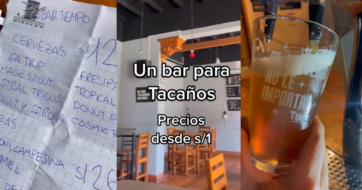 Bar para tacaños en Miraflores
