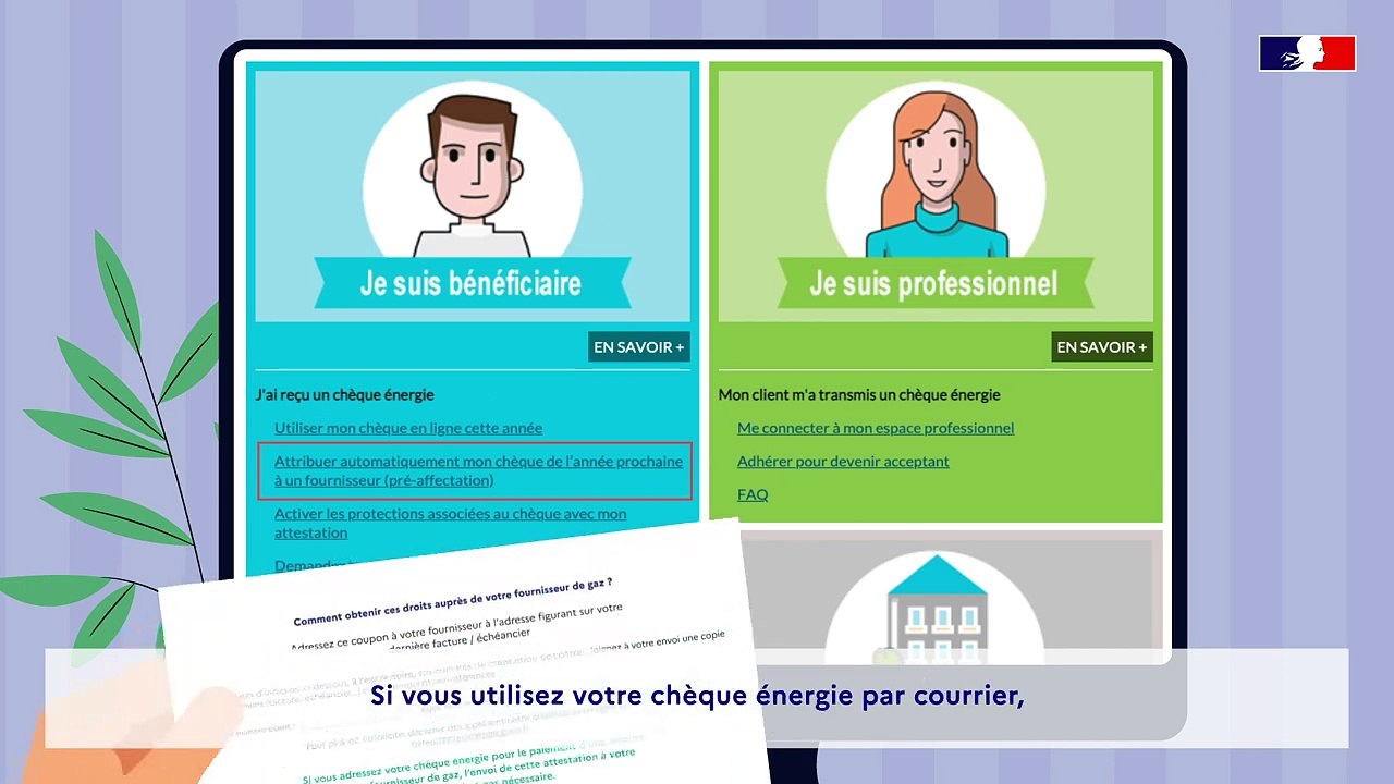 Chèque énergie - Comment l'utiliser ?