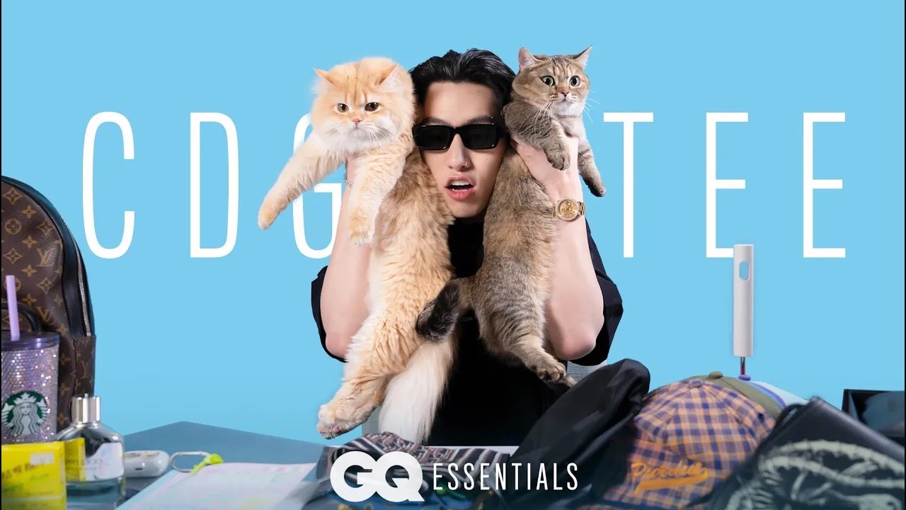 CDGuntee กับไอเท็มที่ขาดไม่ได้ (รวมถึงแมว ) | GQ My Essentials