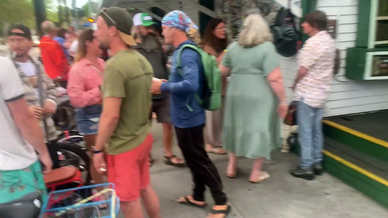 The Green Parrot in Key West