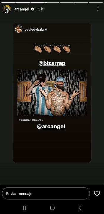 Adelanto bizarrap con arcangel