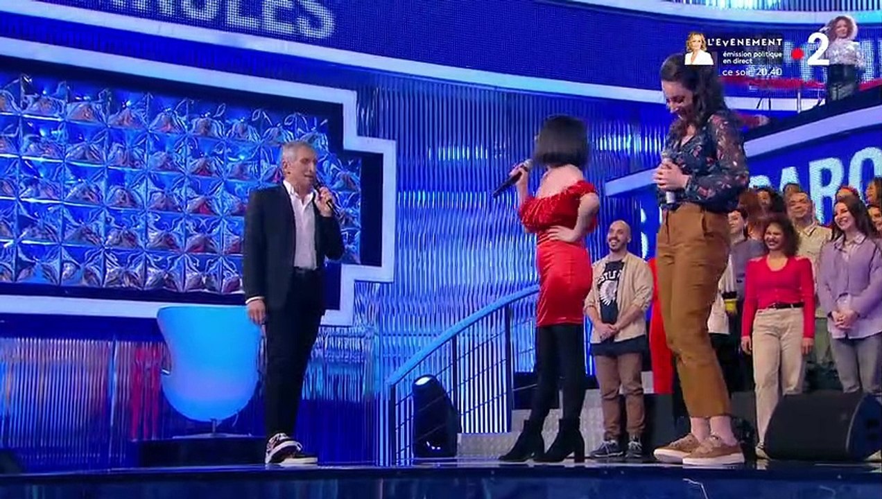 Nagui lourdement dragué par une candidate de NOPLP le jeudi 23 mars 2023 sur France 2