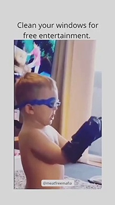 This child from a lot of enthusiasm forgot himself#kids #children  _boyswillbeboys _toofunny _parentlife _remix _reels  #Cred_ _meatfreemafia