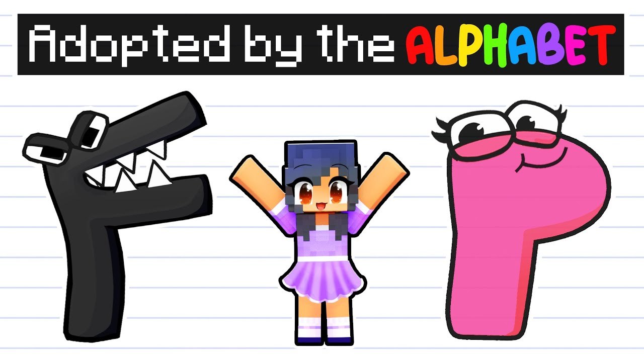ADOPTED by the ALPHABET LORE in Minecraft!