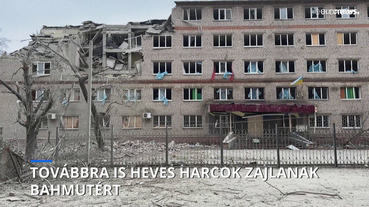 Kijev szerint visszaszorítják az orosz csapatokat Bahmutban