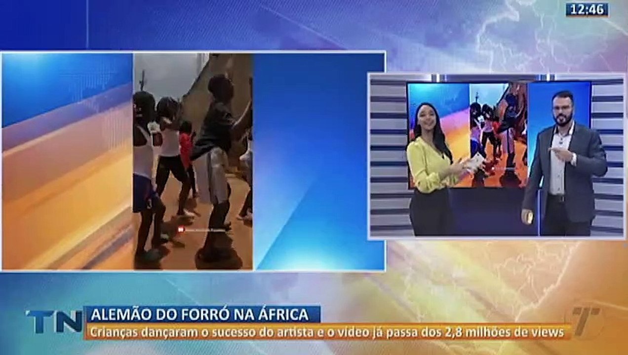 Alemão do Forró 'bomba' na África