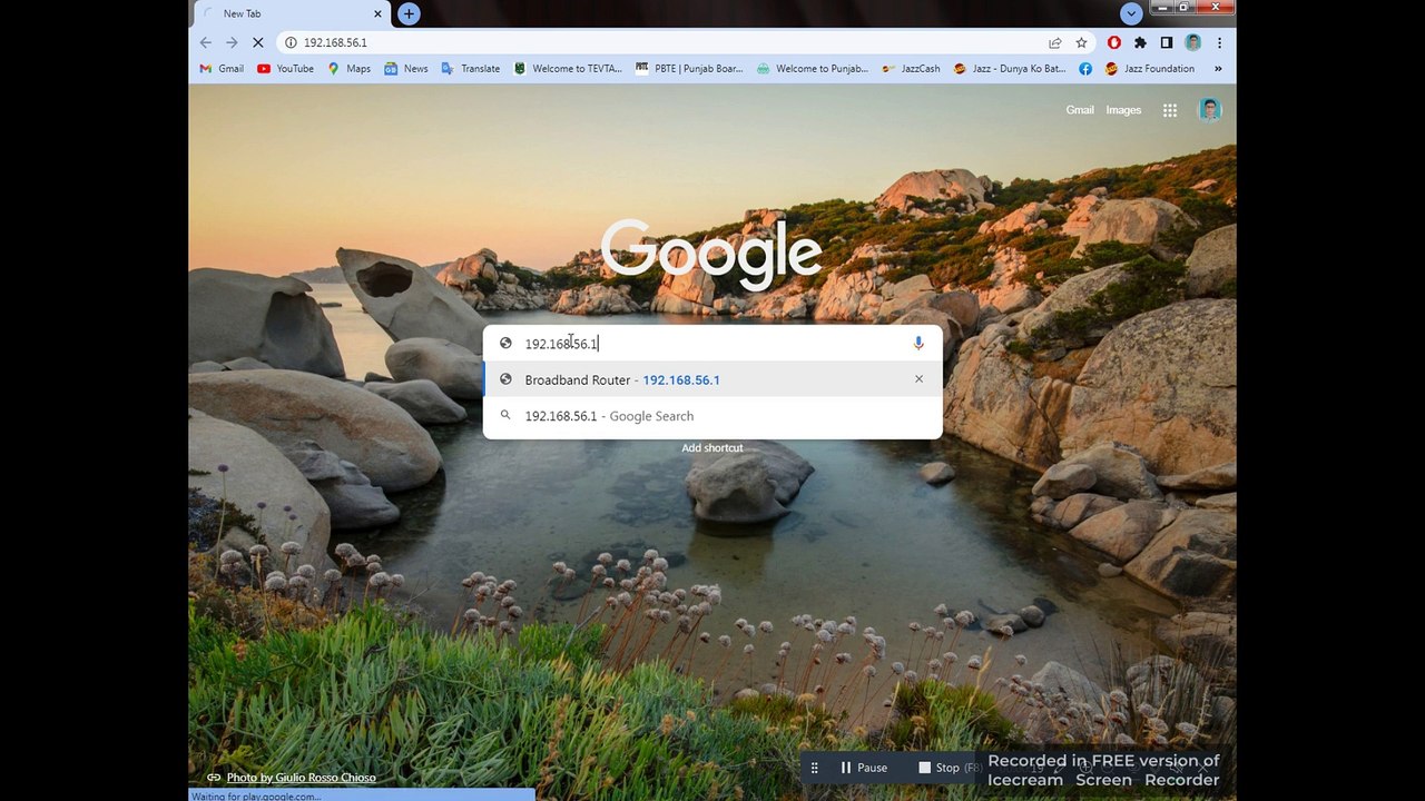 How to change Username & Password