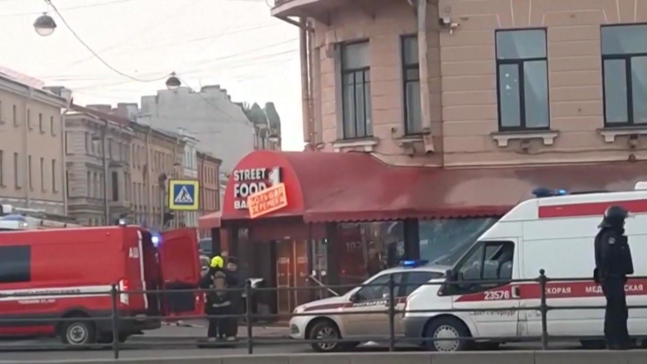 러 카페 폭발사고로 군사블로거 사망·15명 부상 / YTN