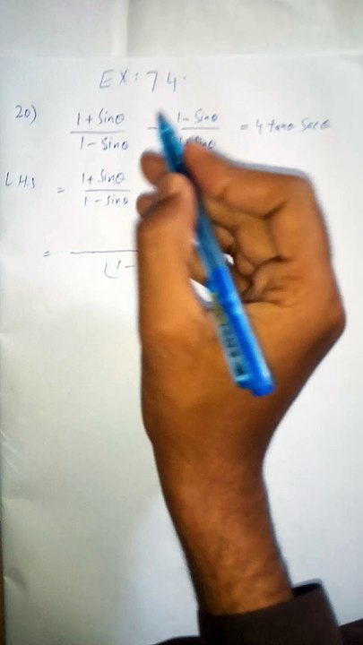 Exercise7.4 ||How to solve exercise7.4 class 10 math || how to solve trigonometry questions with short trick || chapter 07 class 10 math || Question 21 & 22