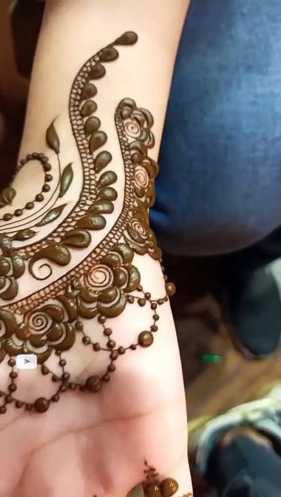 front mehndi design #Easy mehndi design #simple mehndi design #mehndi design shorts#