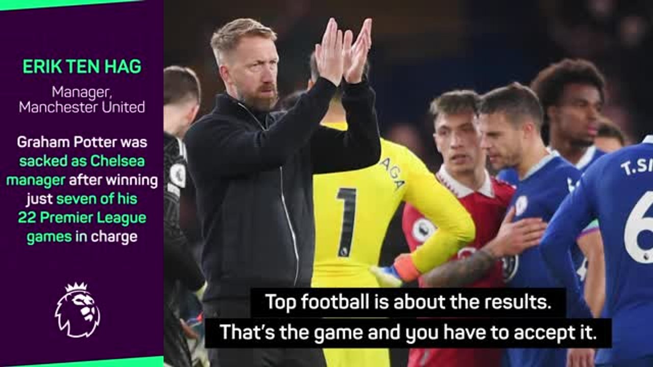 Ten Hag stresses importance of results after Potter sacking