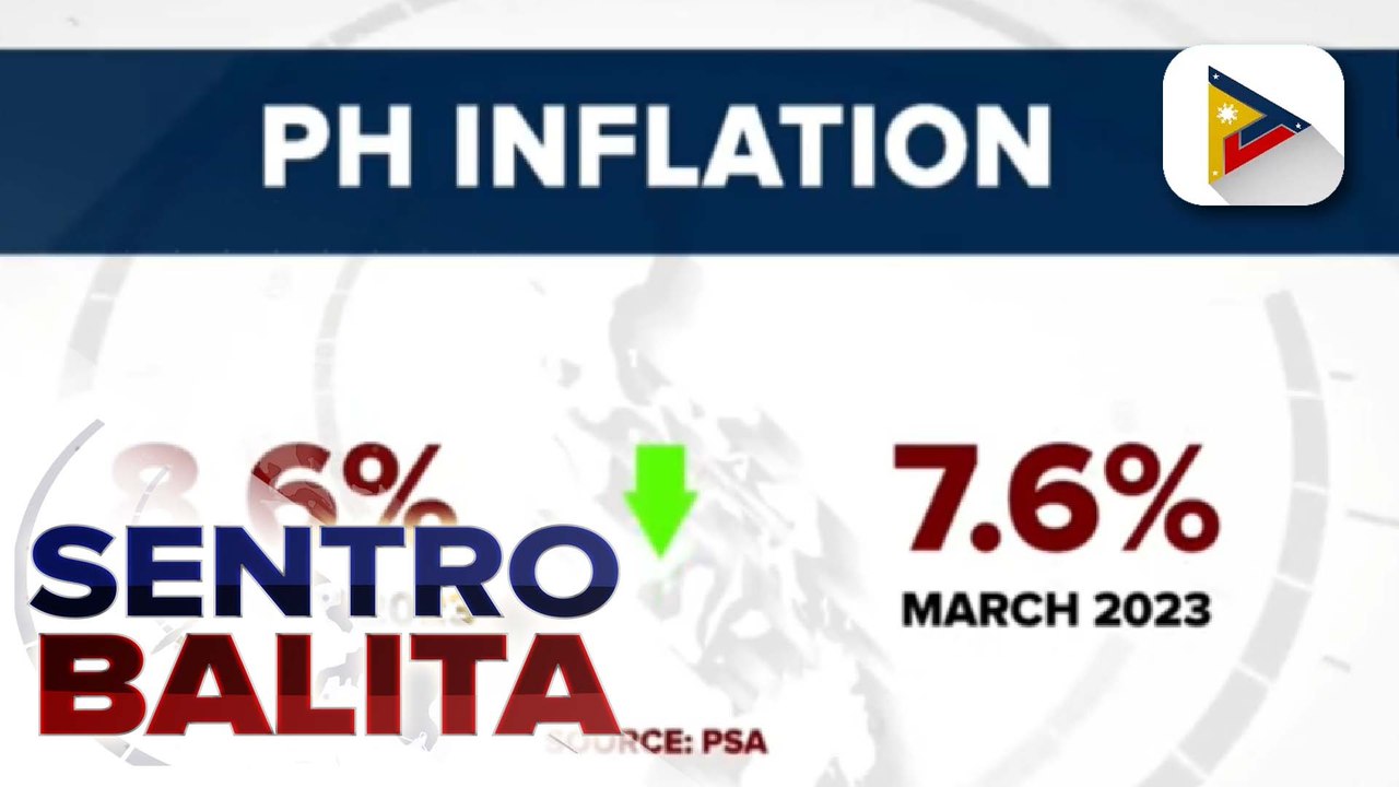 PSA: Inflation nitong Marso, bumagal sa 7.6%