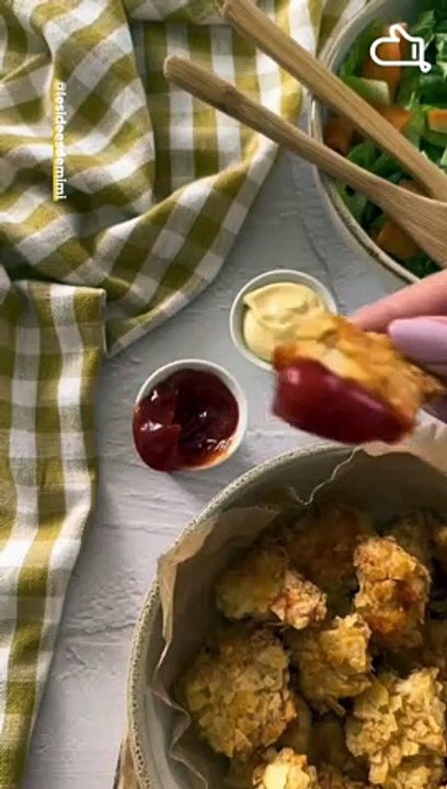Nuggets panés aux chips