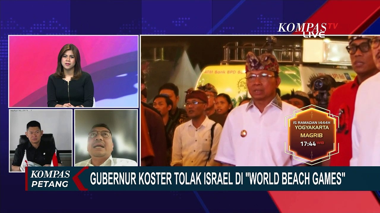 Wayan Koster Tolak Israel di World Beach Games, Syaiful Huda: Saya Sesalkan Statement Koster
