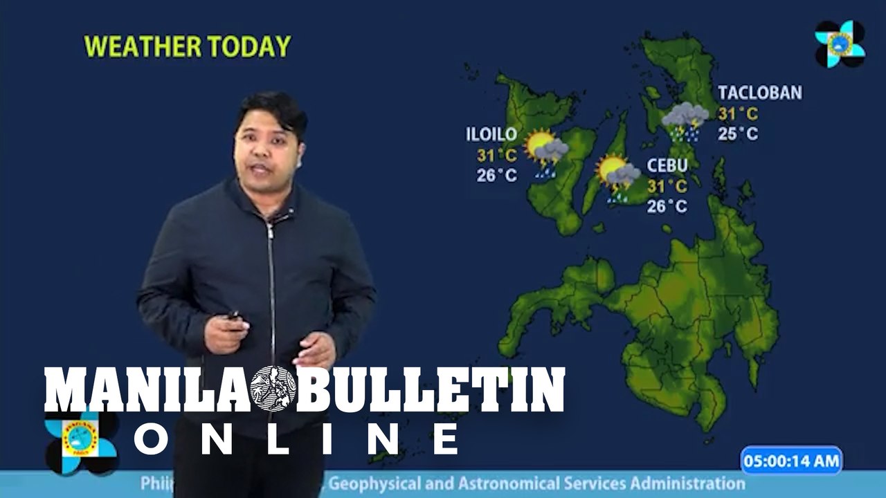 PAGASA monitors LPA in Mindanao; partly cloudy to cloudy weather prevails over parts of PH