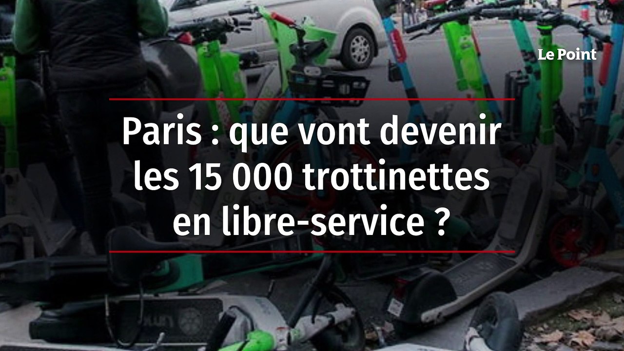 Paris : que vont devenir les 15 000 trottinettes en libre-service ?