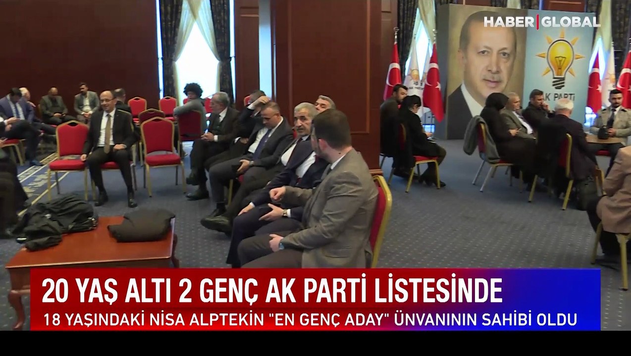 20 yaş altı iki genç AK Parti listesinde