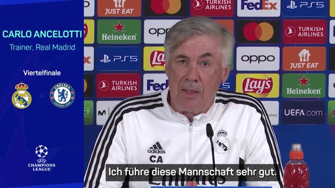 Ancelotti unterbricht Sprecher: "Warten Sie"