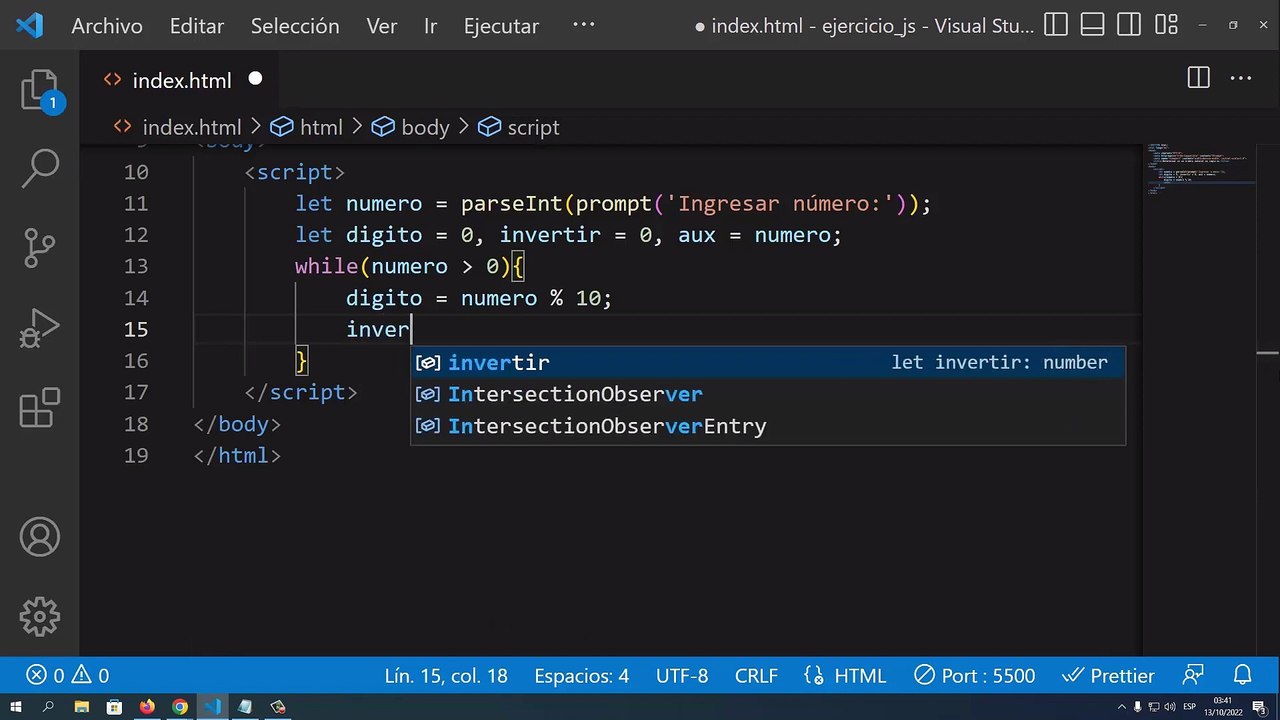 Determinar si un número natural es capicúa en JavaScript