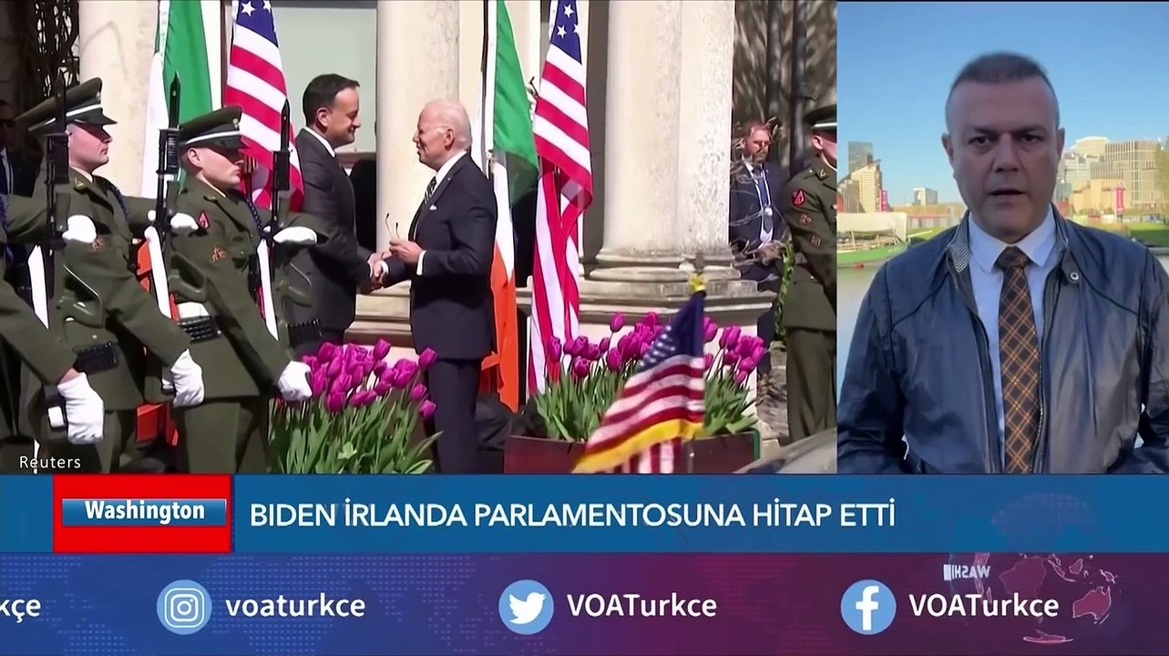 Biden İrlanda Parlamentosuna Hitap Etti