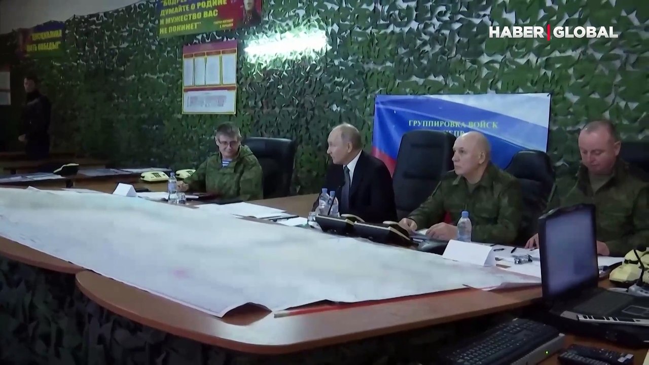 Putin, Herson ve Luhansk bölgelerini ziyaret etti