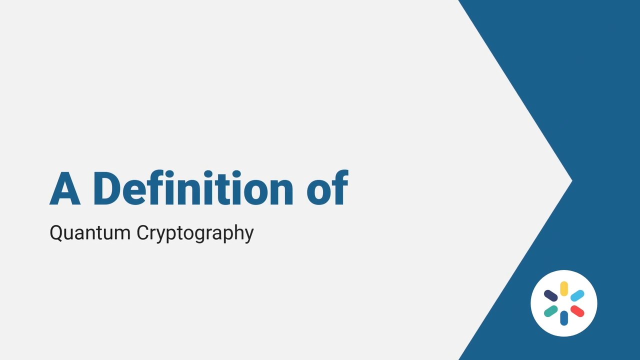 A Definition of Quantum Cryptography