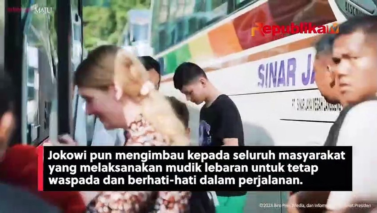 Idul Fitri 1444 H, Jokowi: Mohon Maaf Lahir dan Batin