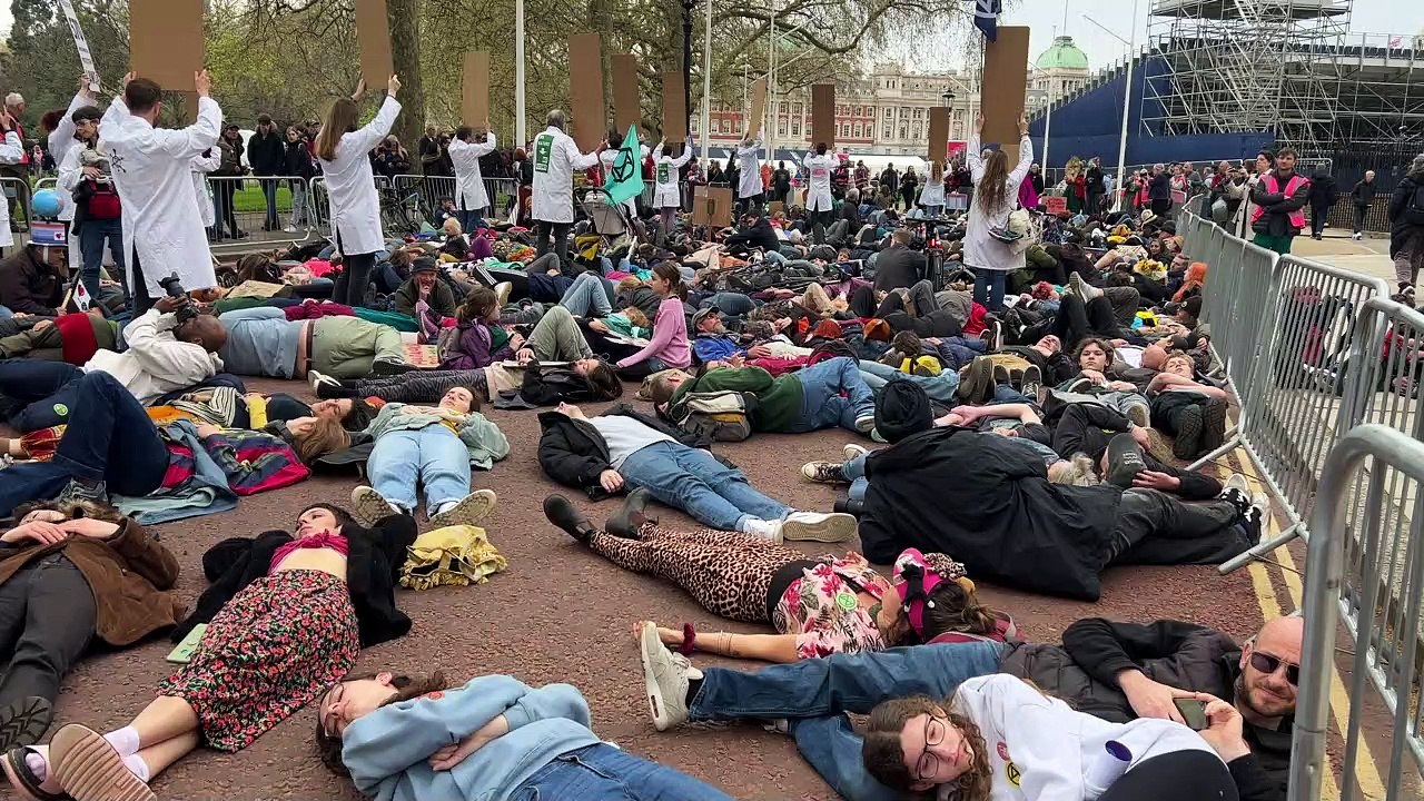 Die-In in Westminster