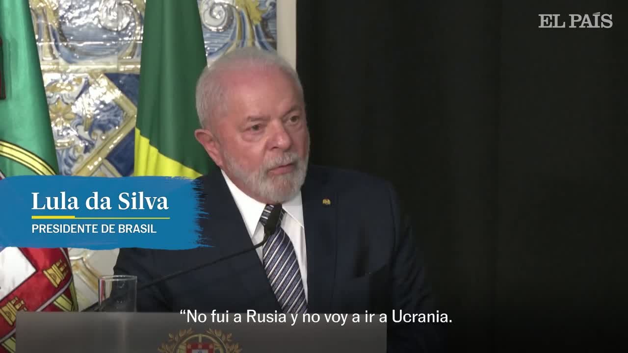 Lula, sobre la invasión de Ucrania: "Nunca he equiparado a los dos países"