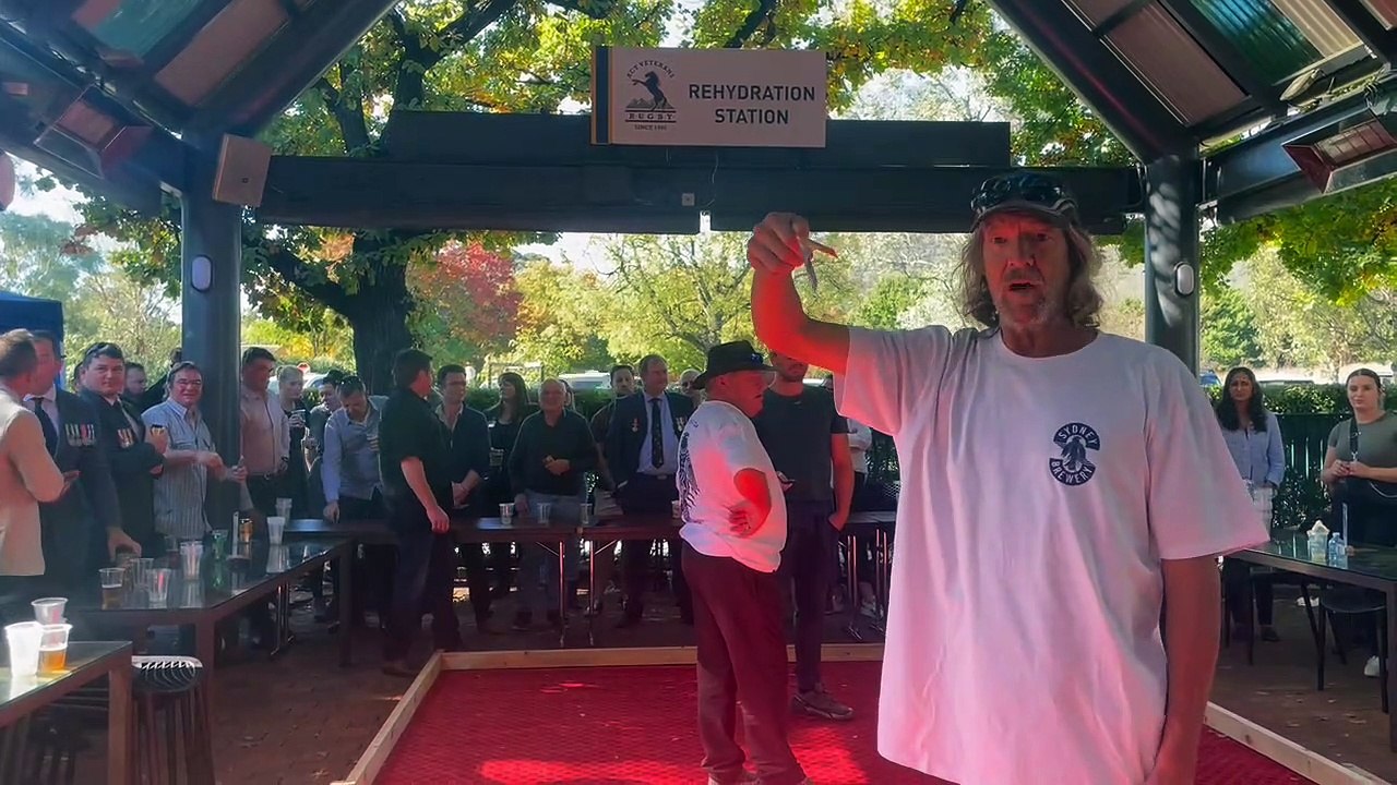 ANZAC Day 2023 two-up