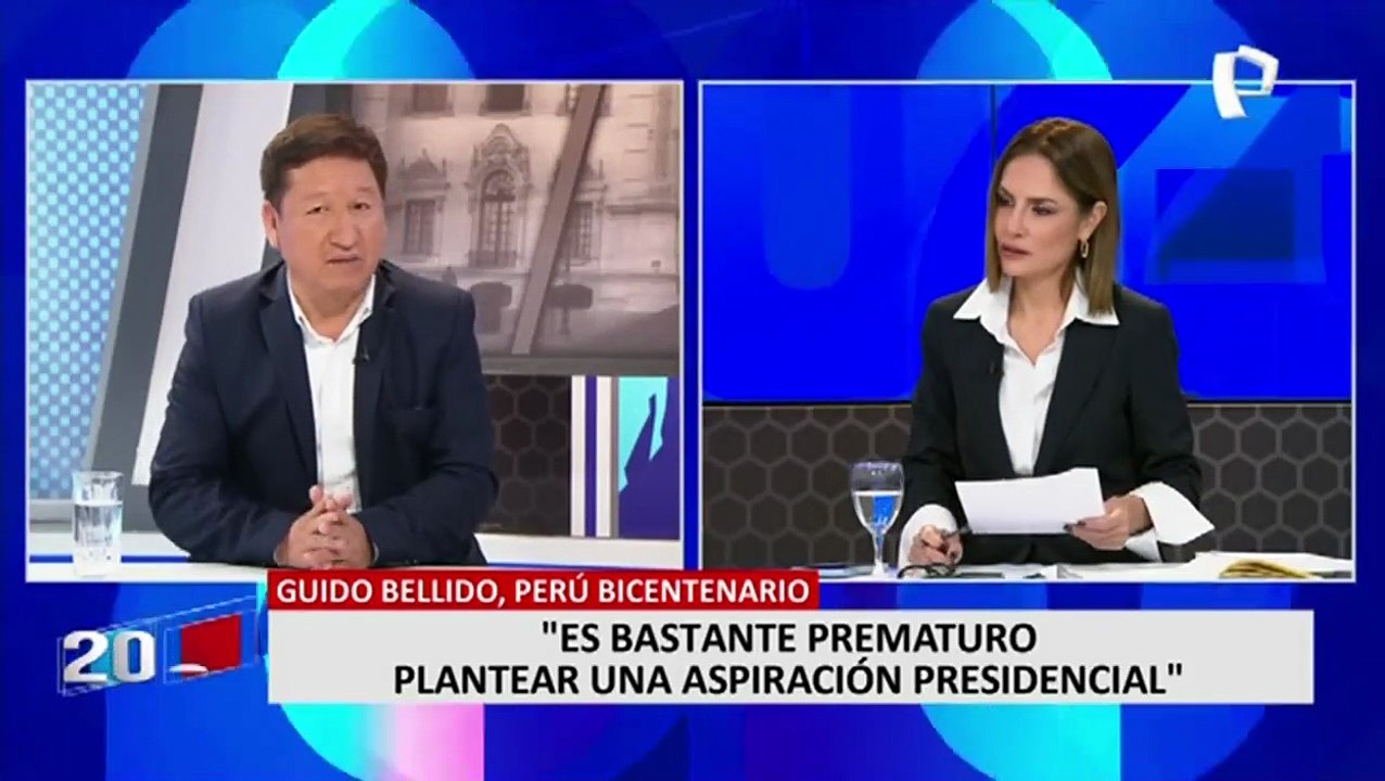 Guido Bellido: "Es bastante prematuro plantear una aspiración presidencial"