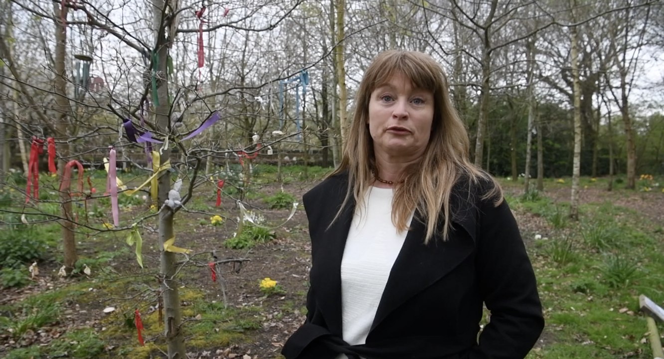 Lawnswood Cemetery in Leeds has a dedicated Green Burial Area, recently workmen have been working in the woodland removing large numbers of the trees.