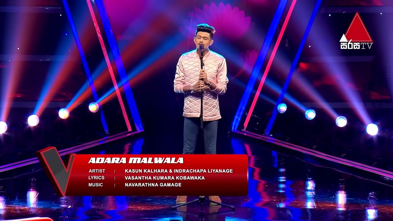Maneesha Wijenayaka  | Adara Malwala (ආදර මල් වල) | Knockouts - Ranking Chairs | The Voice Sri Lanka