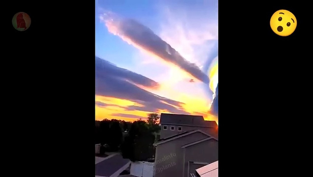 Amazing Nature Colorful Clouds