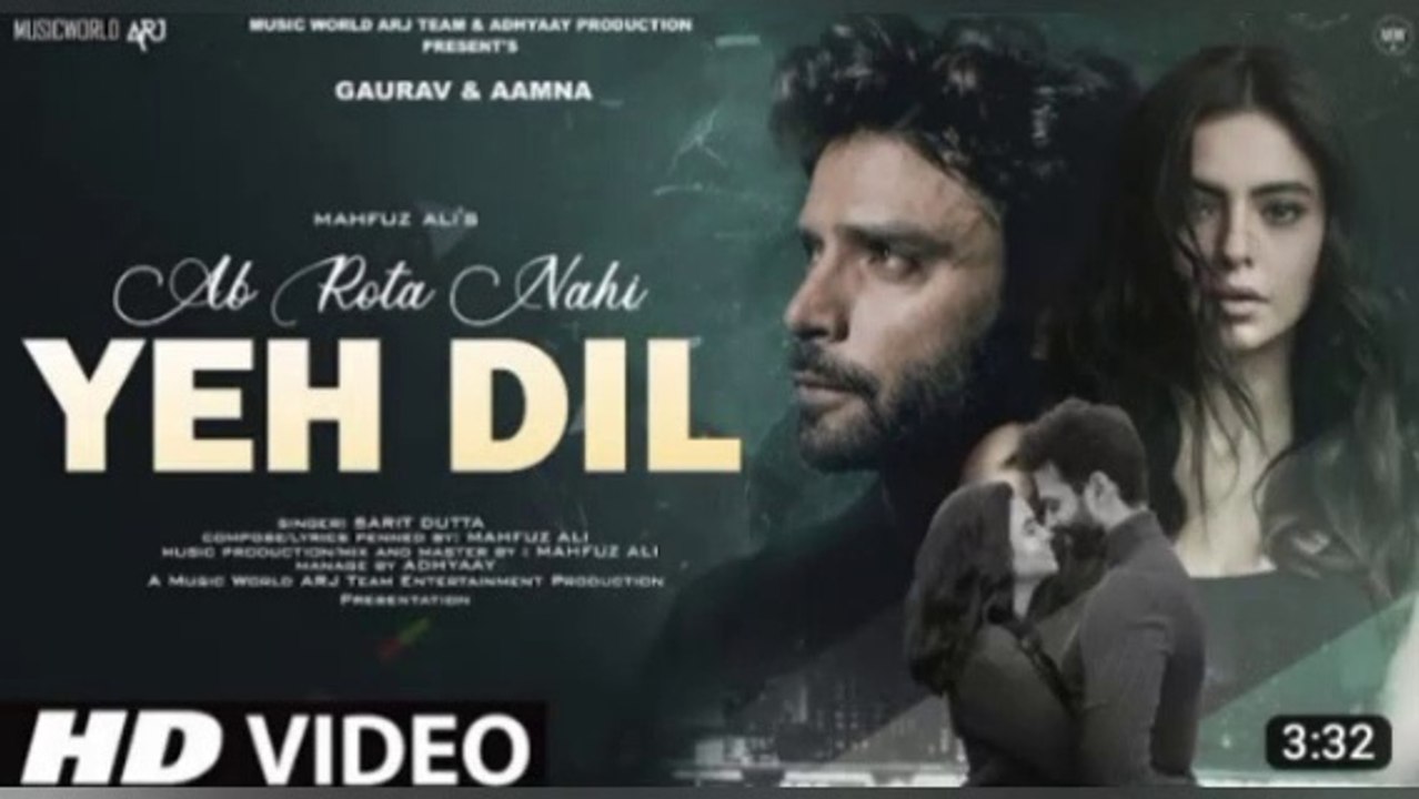 Ab Rota Nahi Yeh Dil: New Sad Song (Breakup) | New Song 2023 | New Hindi Song Sad Song Hindi