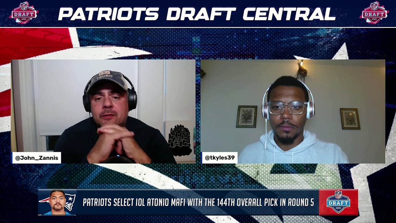 Atonio Mafi SCOUTING REPORT | Patriots DRAFT REACTION & ANALYSIS