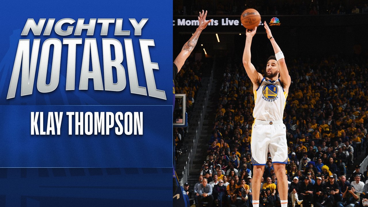 Nightly Notable: Klay Thompson | May 4