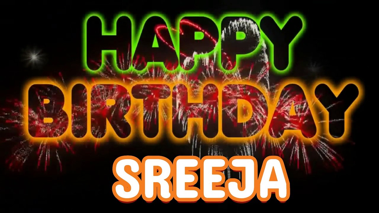 SREEJA Happy Birthday Song – Happy Birthday SREEJA - Happy Birthday Song - SREEJA birthday song