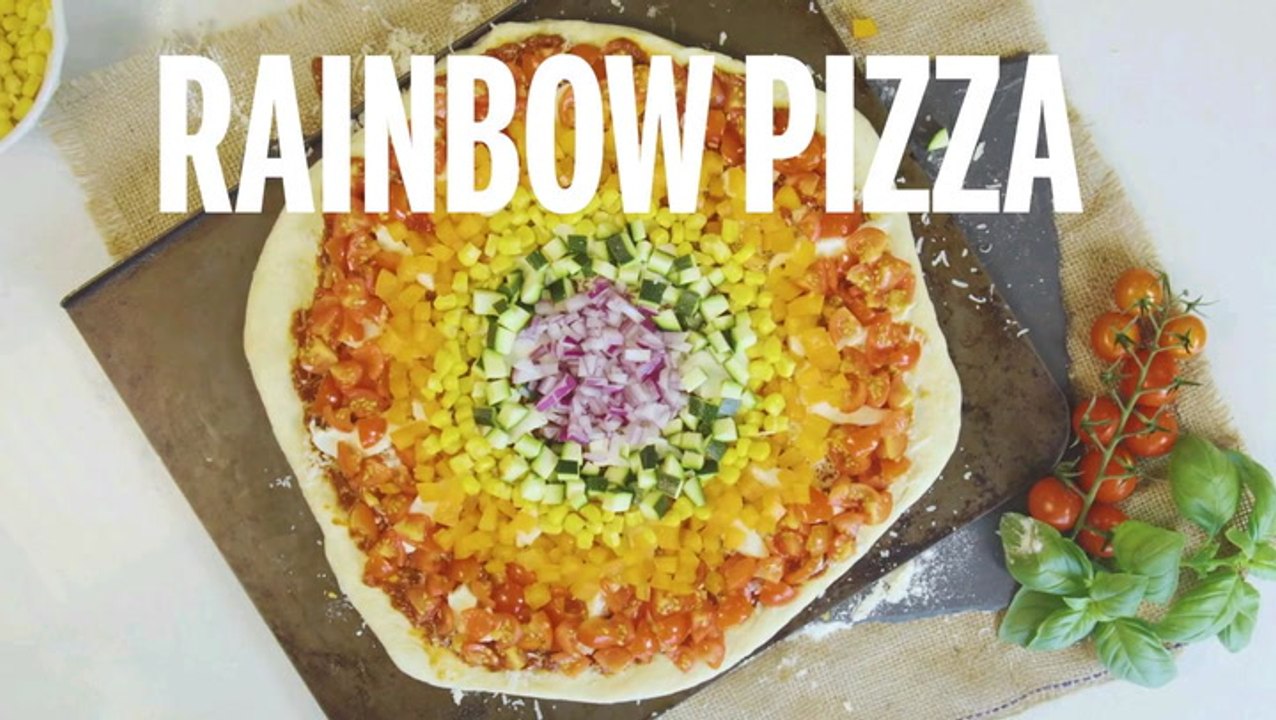 Rainbow Pizza | Recipes