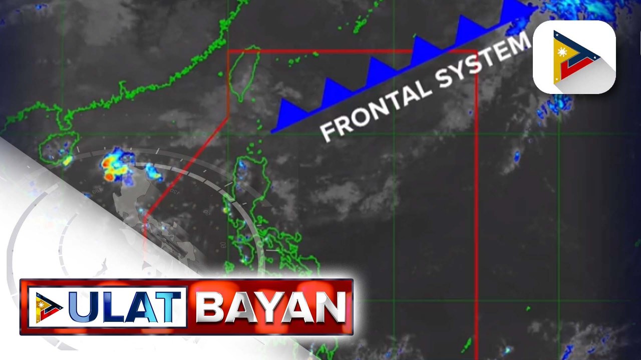 Frontal system, nakakaapekto sa Extreme Northern Luzon
