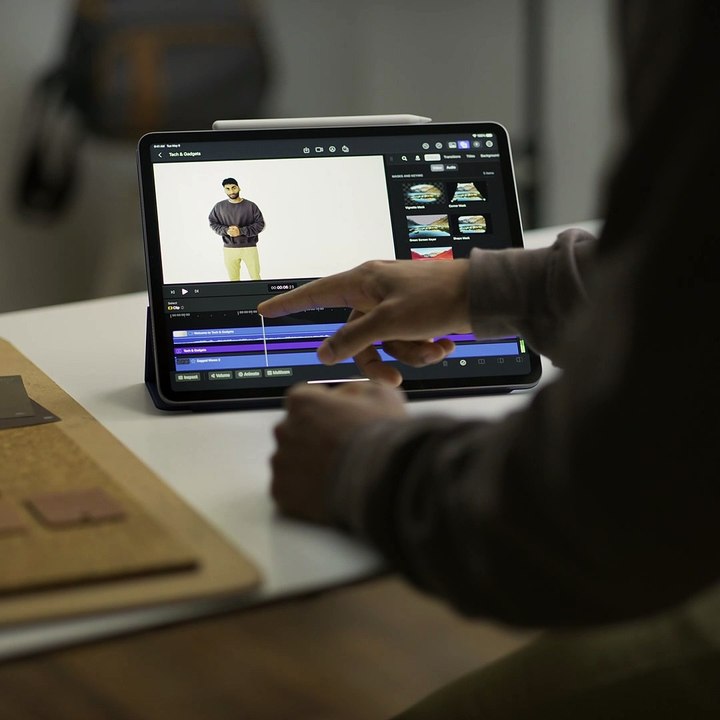 iPad Final Cut Pro Scene Removal Mask