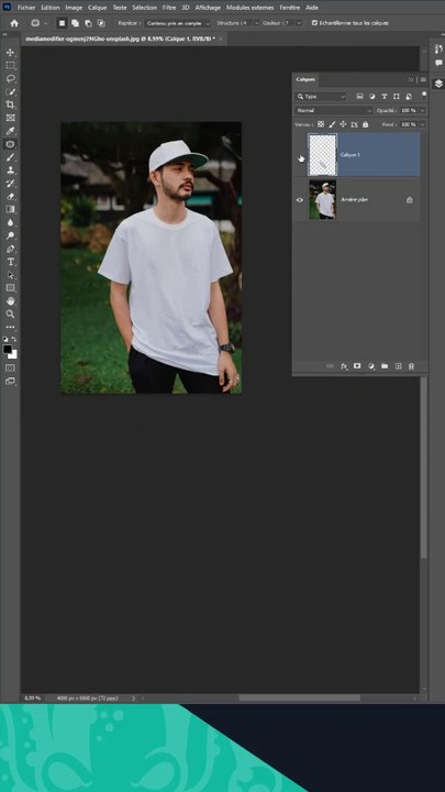 Tips photoshop - Lissage vetement