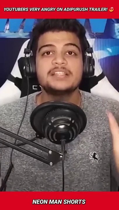 YouTubers Very ANGRY on Adipurush Trailer! | DesiNerd, PJ Explained, ComicVerse Adipurush #shorts