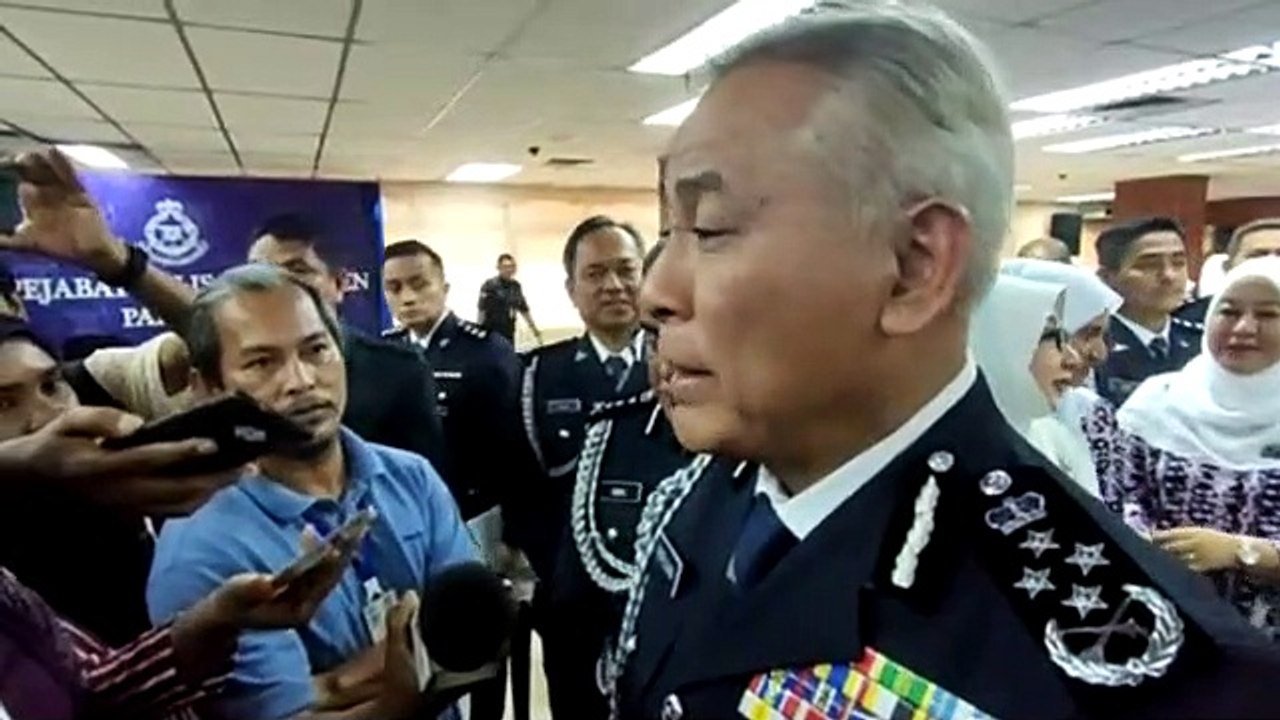 警察總長丹斯里阿克里沙尼記者會