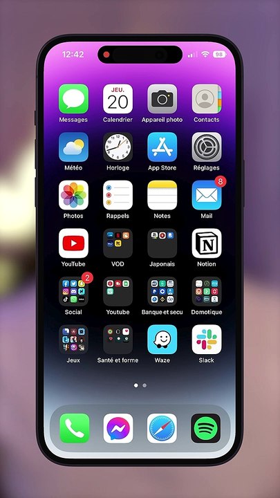 Comment faire le symbole au carré ² sur iphone ?